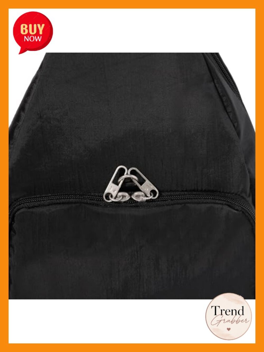 Anti-Theft Convertible Sling Nylon Crossbody with RFID - Picture 4 of 6